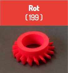 3D-Druck Farbe Rot SLS Verfahren
