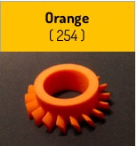 3D-Druck Farbe Orange SLS Verfahren