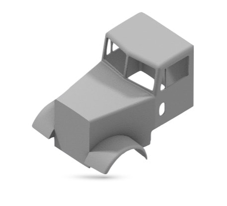 3D Druck Modellbau CAD Modell rioprinto 3D Druck Truck