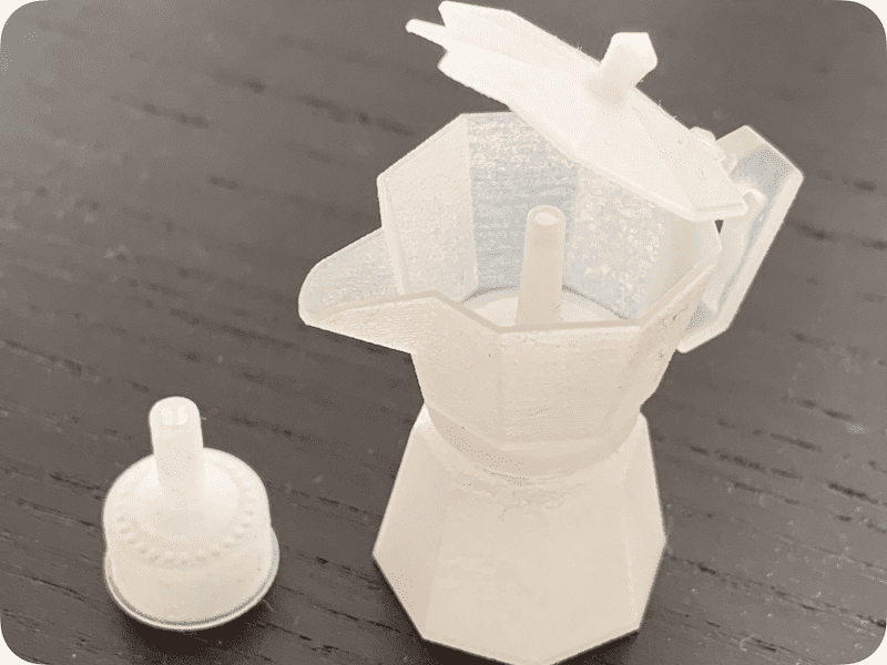 Biletti Kaffe Kanne 3D-Drucker
