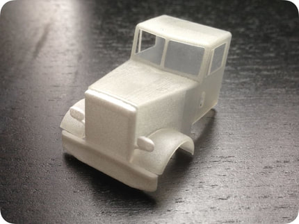SLA 3D-Druck Truck Modellbau